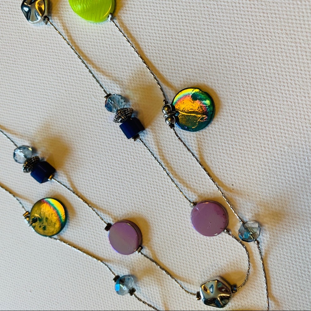 Multi-Strand Beaded Necklace